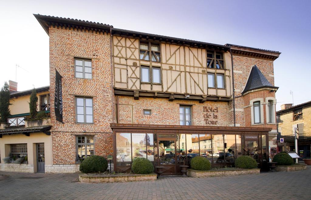 Châtillon-sur-Chalaronne Hotel De La Tour מראה חיצוני תמונה